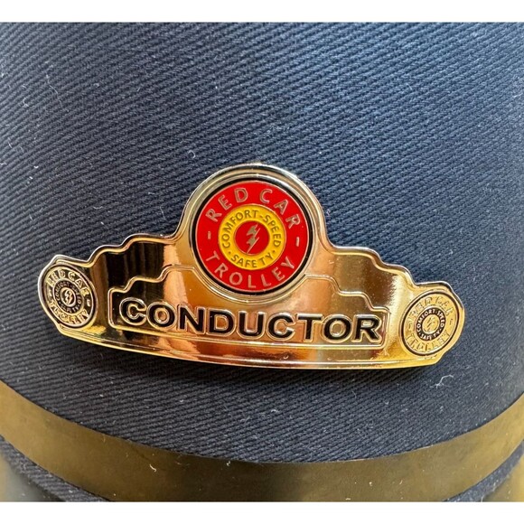disneyland mickey trolley conductor hat